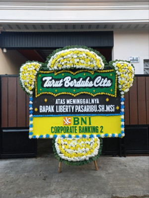 Papan Bunga Duka di Rengat