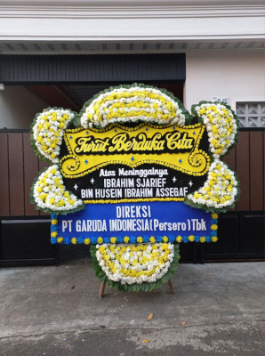Papan Bunga Duka di Rengat
