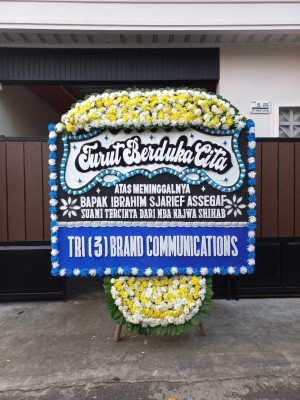 Papan Bunga Duka di Rengat